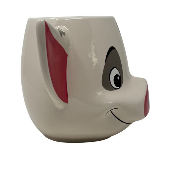 Disney Moana Pua Pig 3D Sculpted Ceramic Mug 18 oz Two Handle Cup - Picture 3 of 6